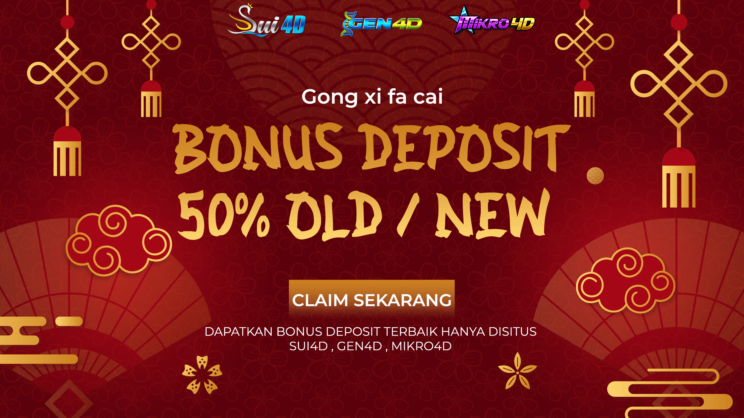 BONUS DEPOSIT 50%